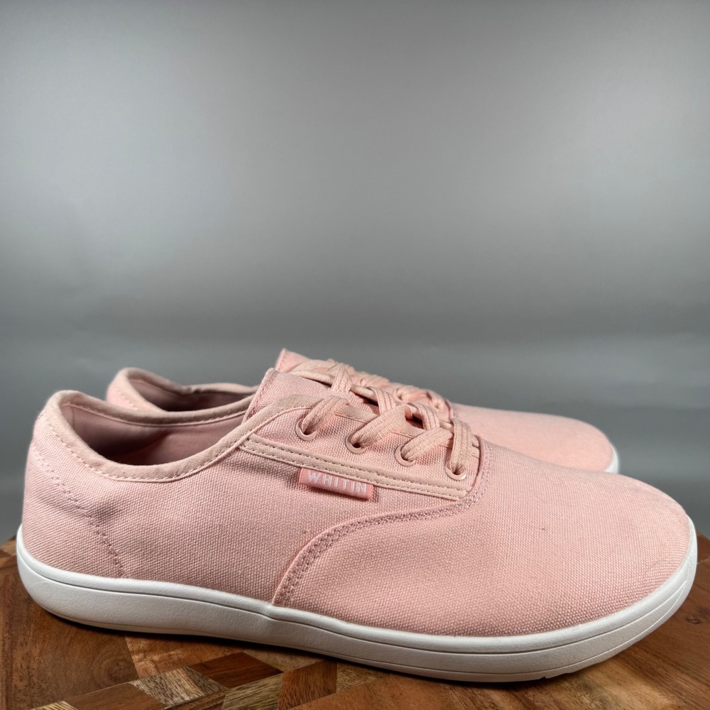 WHITIN Women‎ 42 11 Barefoot Canvas Sneakers Pink Minimalist Wide Toe Box